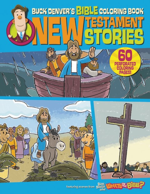 Buck Denver's Bible Coloring Book