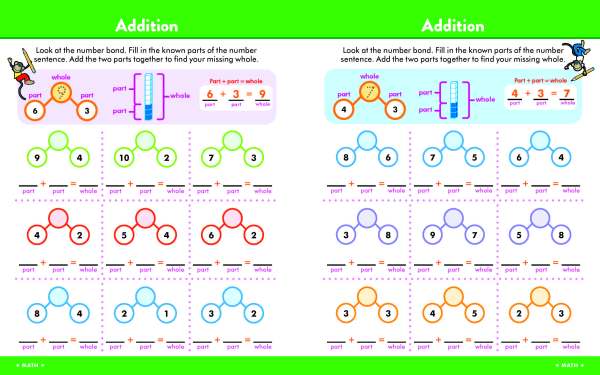 Get Ready for School Wipe-Off 1st Grade Sample page 2