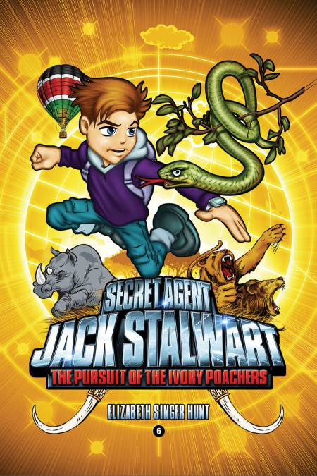 Secret Agent Jack Stalwart: Book 6: The Pursuit of the Ivory Poachers: Kenya