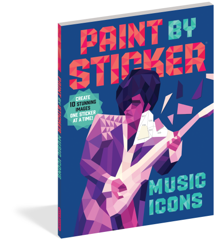 Paint by Sticker: Music Icons